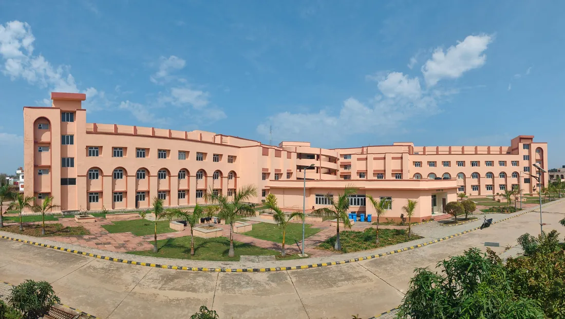 Campus-style visual representing Datta Meghe Medical University listing
